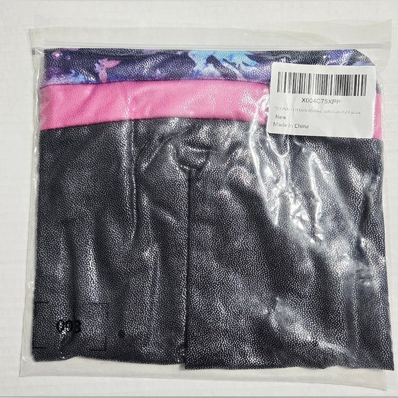 Girls Gymnastics Leotards‎  Unitard Biketard Clothes Cute Tumbling 9/10 - Picture 5 of 8